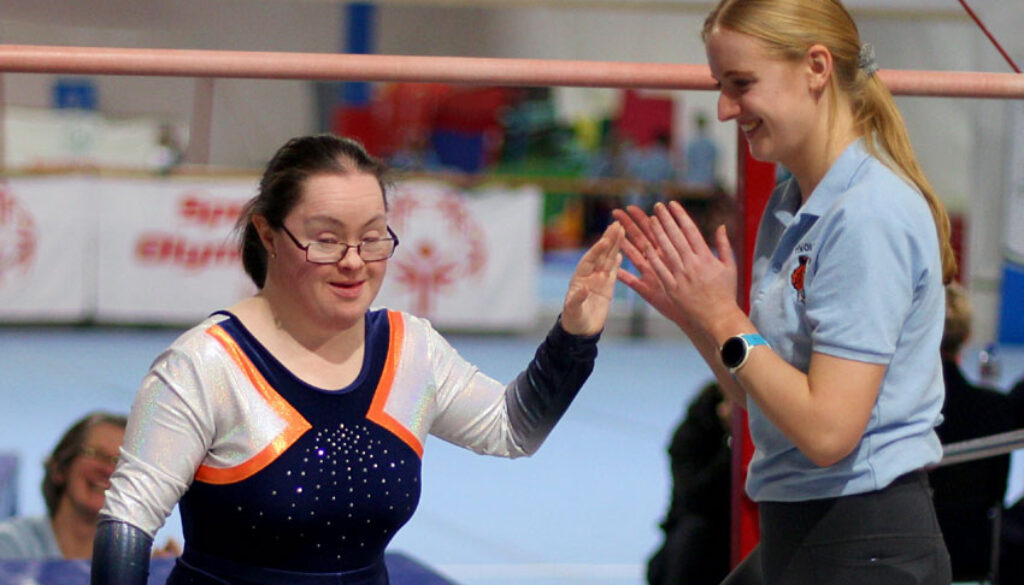 Gymnast and coach training